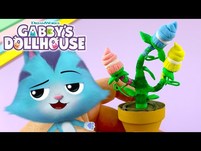Crafty Cupcake Tree TAKES OVER The Dollhouse! | GABBY'S DOLLHOUSE