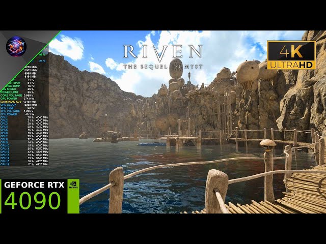 Riven Remake PC Gameplay [4K] RTX 4090 | Ryzen 7 7800X3D