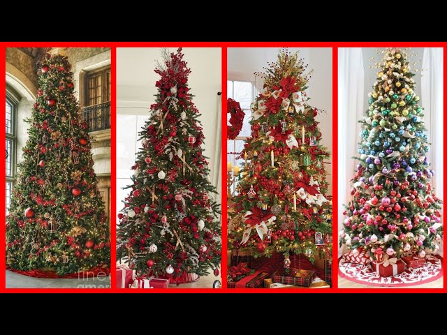Top10! Stunning Christmas Tree Decoration Ideas // Best Christmas  tree 2020/21/#christmasdecoration