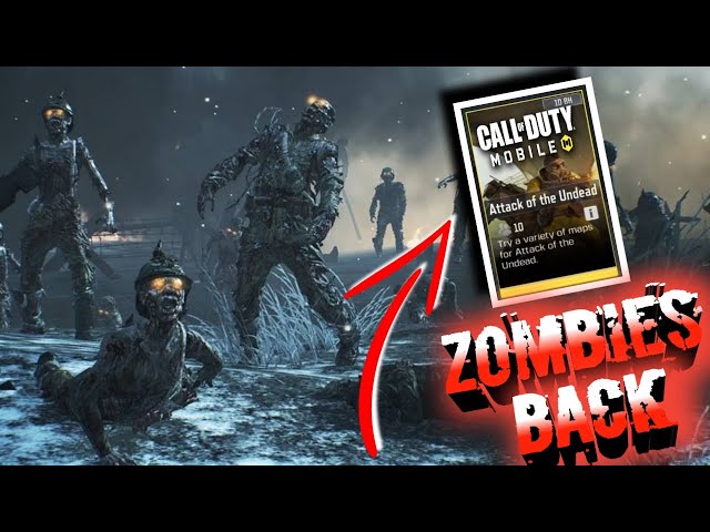 Call of Duty Mobile Zombies Mode Gameplay | *New Mode of Cod Mobile | Call Of Duty Mobile
