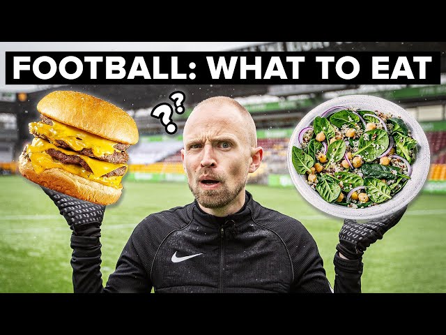 WHAT TO EAT BEFORE A FOOTBALL MATCH