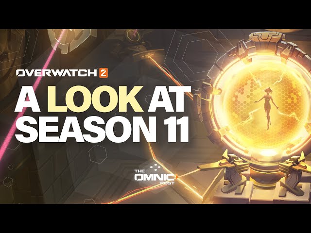 Overwatch 2 Season 11 - NEW MAP,  SPACE RANGER TEST EVENT, SKINS & MORE!