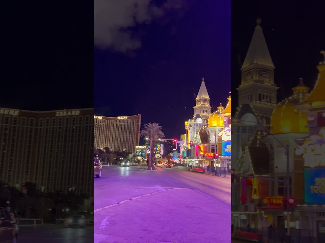 Las Vegas Strip 😍✨ #shorts #explore #travel #travelvlog #vlogger #lasvegas #digitalnomad