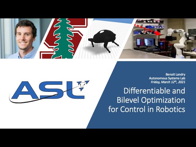 Differentiable and Bilevel Optimization for Control in Robotics (PhD Defense)