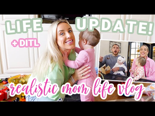 DITL VLOG: life update, stressful situations, skin routine, crazy kids!