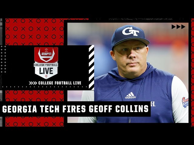 Georgia Tech fires head coach Geoff Collins | College Football Live