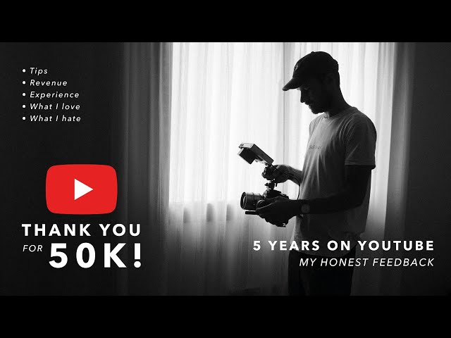 5 Years Full Time on Youtube | What I learned (Tips, Revenue, What I love & Hate, Filmmaking)