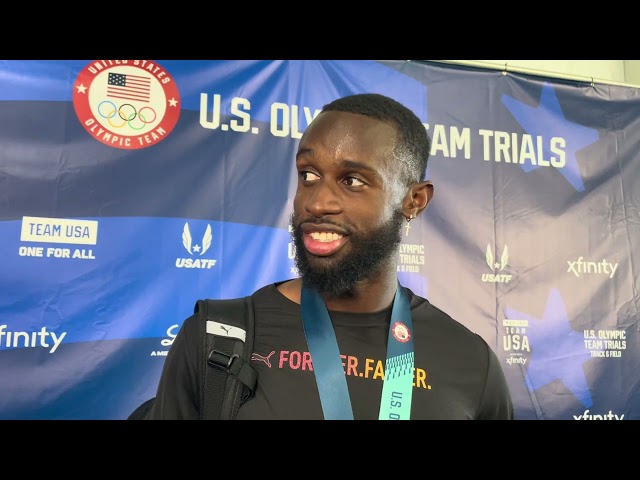 Jarrion Lawson Describes Qualifying For Paris Olympics in Long Jump After Injury and Ban from Sport