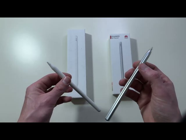 Huawei M pen 2 сравнение с Apple Pencil 2
