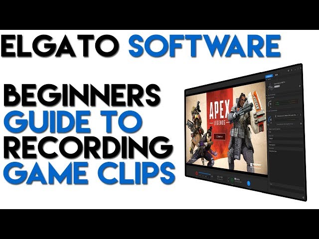 How to Use Elgato Game Capture Beginner Guide Part 1
