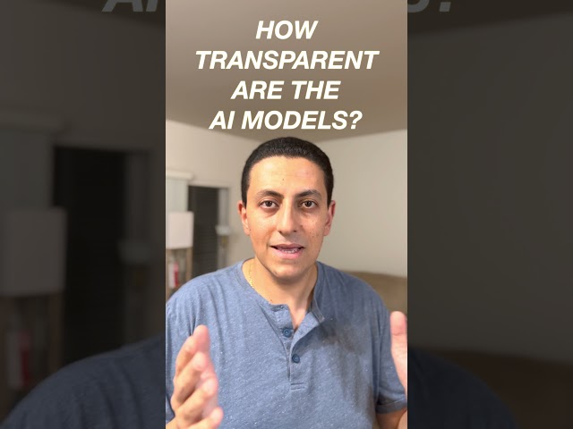 Artificial Intelligence Model Transparency. #ai #artificialintelligence