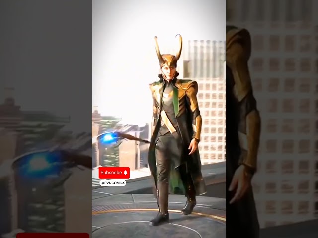 Why Thanos gave the space stone to Loki?#marvel #thanos #avengers #loki