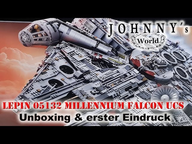 Lepin 05132 Millennium Falcon - Unboxing and first impression