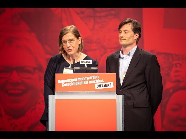 Leipziger Parteitag: Grußworte der Leipziger Bürgermeister Skadi Jennicke und Heiko Rosenthal
