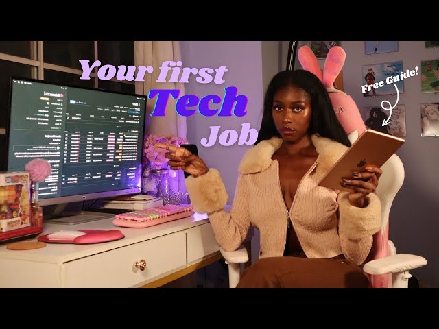 How to Prepare For Your First Tech Job! (Free PDF)