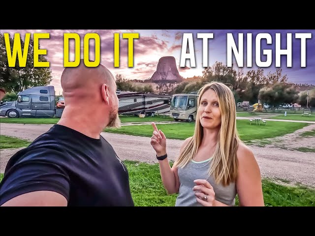 YOU DIDN’T KNOW YOU WANTED TO COME HERE | NIGHT PHOTOS - DEVILS TOWER | RVING S DAKOTA  S8 || Ep 191