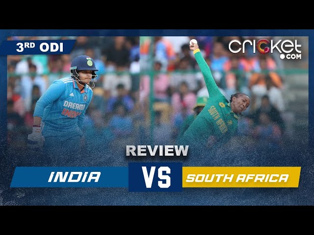 🔴LIVE🔴 | India vs South Africa | 3rd WODI | Review