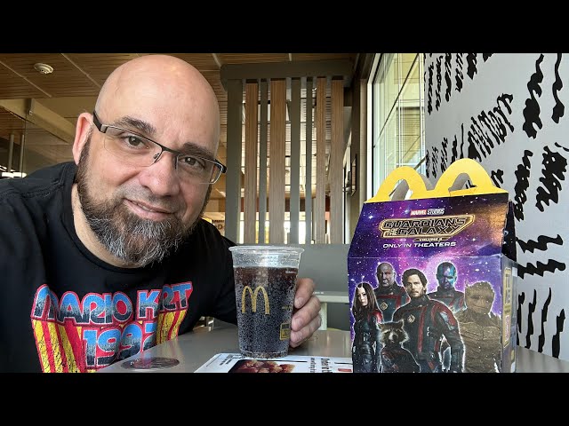 McDonald’s guardians of the galaxy happy meal unboxing ￼