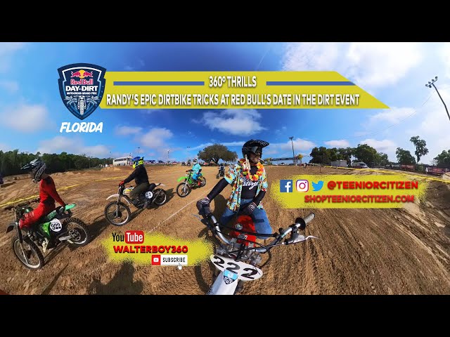 360° Thrills: Randy's Epic Dirtbike Tricks at Red Bull's Date in the Dirt Event
