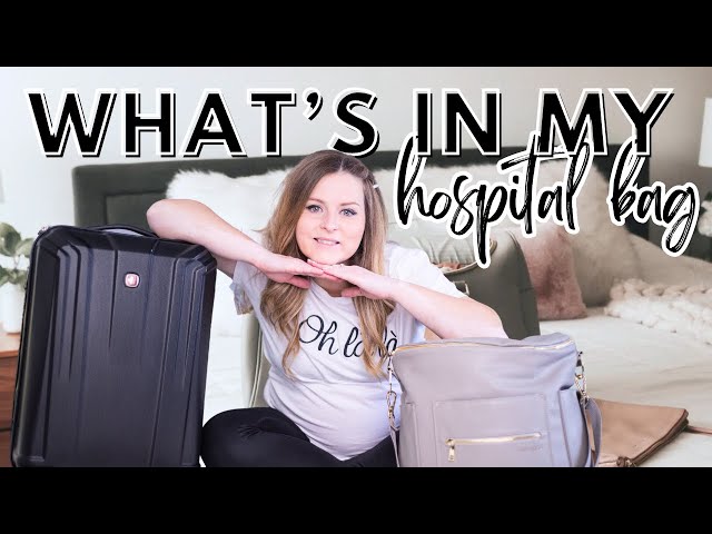 WHATS IN MY HOSPITAL BAG 2020 | LABOR AND DELIVERY IN CANADA