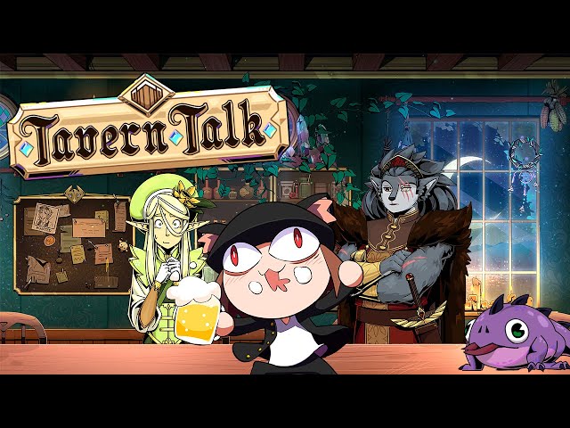 Let's Look at Tavern Talk [Cozy Barkeep/Innkeeper Visual Novel!]