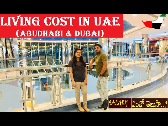 Living Cost & Salary in UAE (Dubai & Abudhabi) | Salary? | Telugu Vlogs | ismart Devank Vlogs.