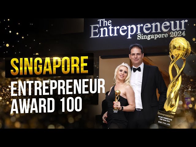 Singapore Top Entrepreneur Awards Ceremony 2024