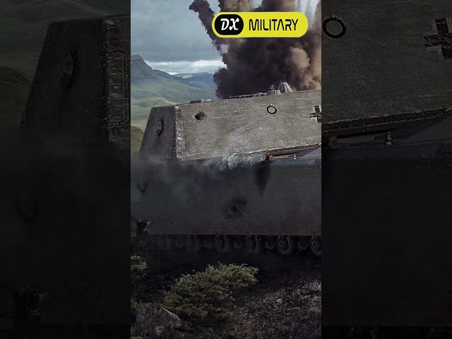 The Nazi  Panzer VIII Maus - The Biggest Tank Ever Made | ww2 | Adolf Hitler | #military | #shorts