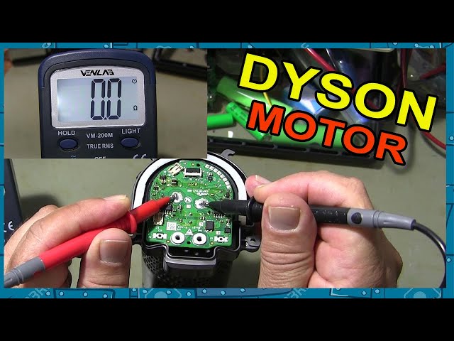 How to Check DYSON V11 Vacuum Cleaner Motor with Multimeter?