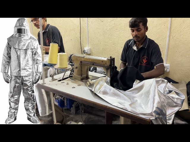 How It's Made: Aluminized Fire Proximity Suit. Inside the Factory: The Making of Aluminized Suit.