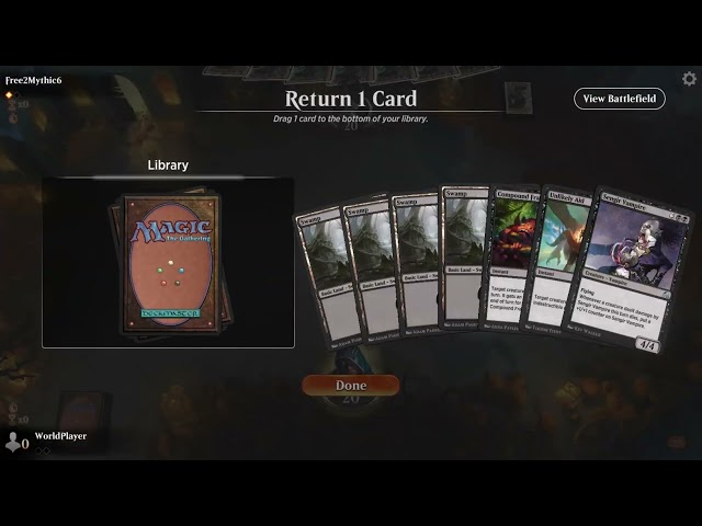 Magic the Gathering Arena: Watch me duel players in the ranked format, Match 2, Best 2 out of 3