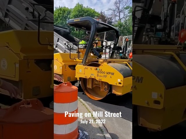 Paving Mill Street between Campbell Avenue and Burden Avenue