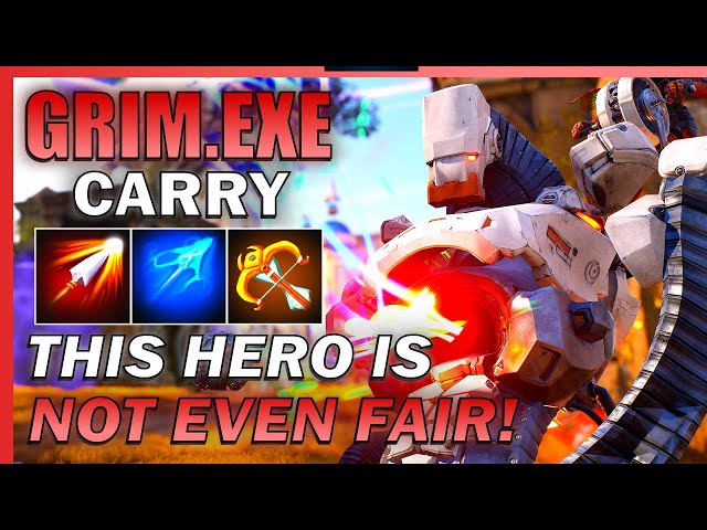 I finally tried GRIM.EXE and I am SPEECHLESS (MOST BROKEN ADC I ever played!) - Predecessor Gameplay