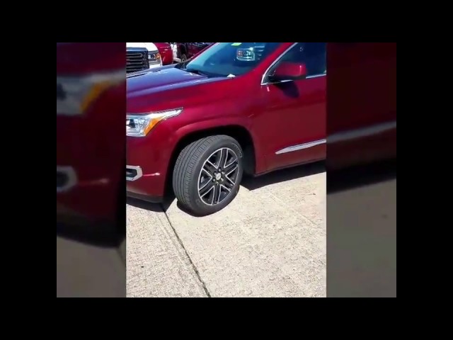 2017 GMC Acadia Tips remote start rolling windows down