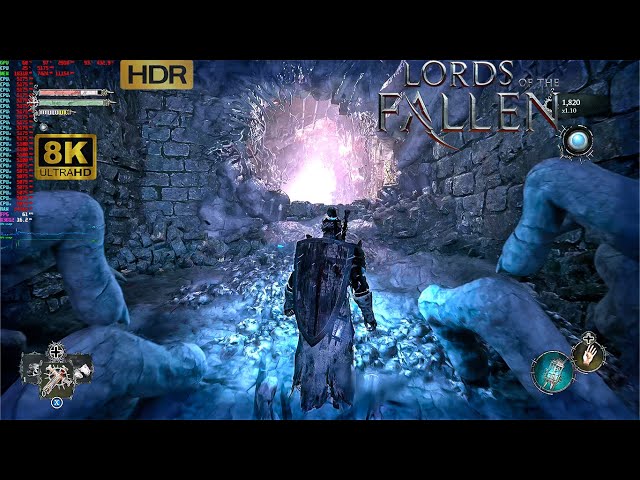Lords Of The Fallen In HDR Looks Like A Different Game|RTX 4090|8K|DLSS|HDR