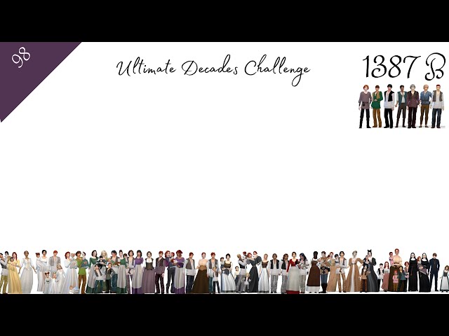 1387 B - Finding A Bride - Ultimate Decades Challenge - The Sims 4