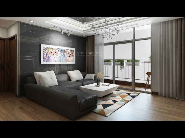 Thiết kế nội thất chung cư Vinhomes Central Park 150m2