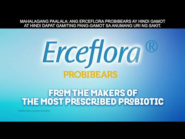 Erceflora Probibears TVC Q1-Q2 2021 15s (Philippines, TV Networks Version)