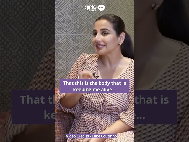 Be Grateful for The Body that's Keeps You Alive #vidyabalan  #bodypositivity #confidence #gratitude