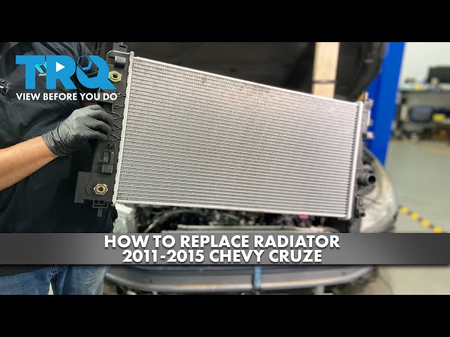 How to Replace Radiator 2011-2015 Chevrolet Cruze