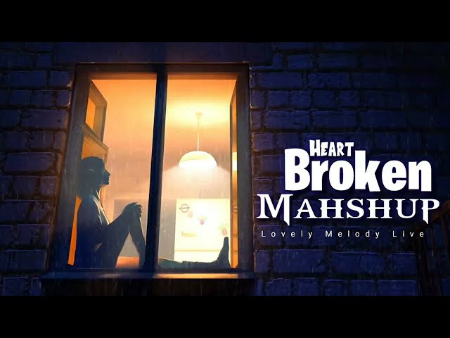 Heart Broken Mashup Sad Songs |  Break Up Mashup | Lovely Melody Live | Saddest Hit Songs 2024