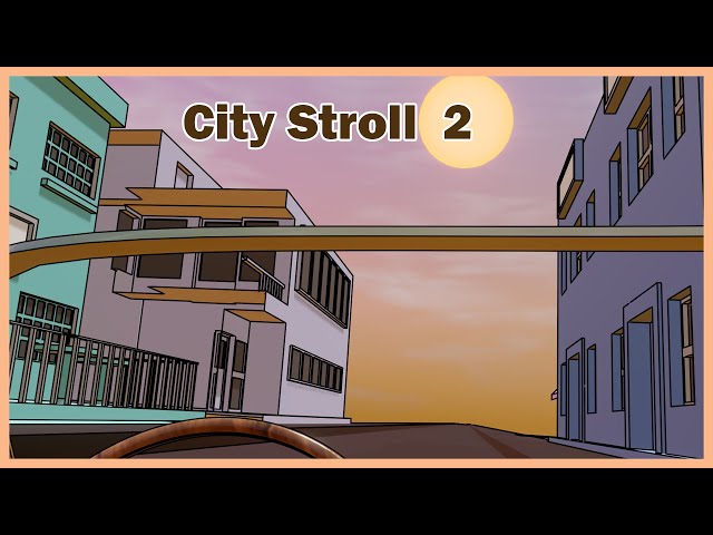 City Stroll 2: Looping Animation #SHORTS