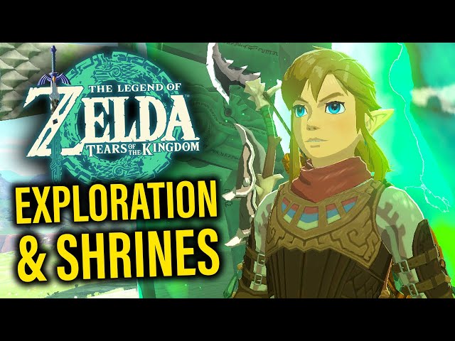The Legend of Zelda Tears of the Kingdom Gameplay - Exploration, Shrines & Fun Times