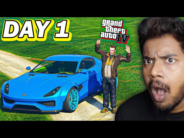 FIRST TIME PLAYING GTA 4 WITH GRAPHICS MOD😱 (Tamil) #1