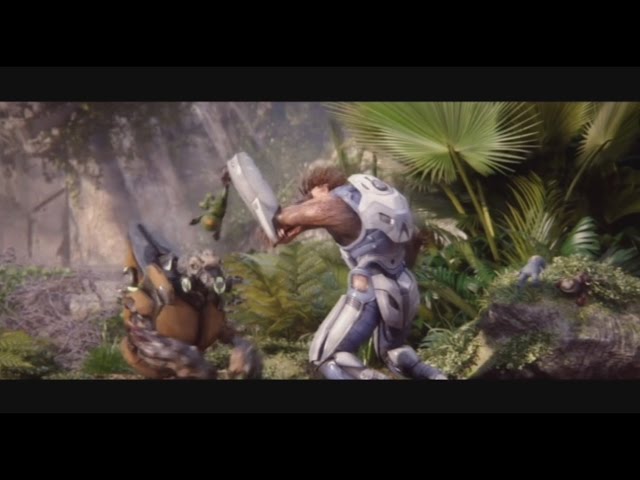 Halo 2 Anniversary Toy Plushie Grunt Easter Egg (Alternative Cutscenes) HD (Blur Studios)