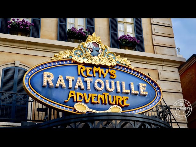 EPCOT Remy's Ratatouille Adventure 2023 Ride POV Experience in 4K | Walt Disney World Florida