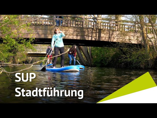 Stadtführung auf dem Stand Up Paddle Board - So habt Ihr das Wolfenbütteler Schloss noch nie gesehen