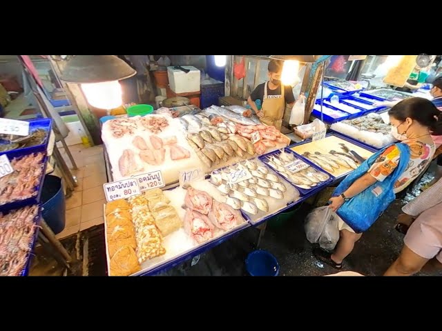 Lan Po Naklua Market 360° Virtual Walking in Pattaya 14.10.2022