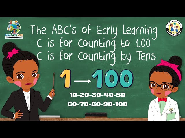 Counting to 100 & by Tens Song for Kids | Learning with London & Lennox Nursery Rhymes & Kids Songs