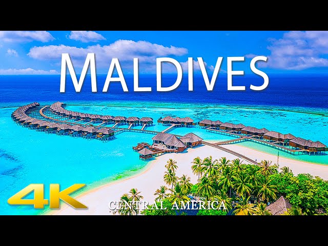MALDIVES 4K Ultra HD • Stunning Footage, Scenic Relaxation Film with Relaxing Music